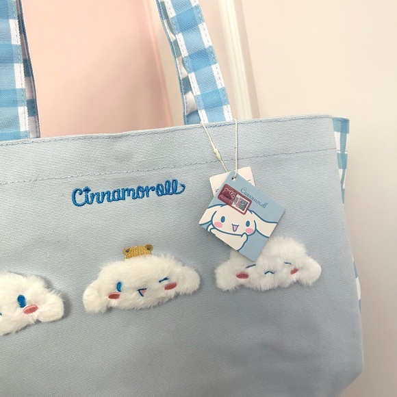 sanrio x miniso cinnamoroll canvas tote bag - Picture 7 of 8